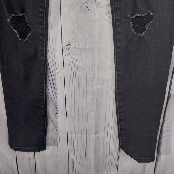Abercrombie & Fitch Black Distressed Women's Jeans Size 2 - Picture 6 of 11